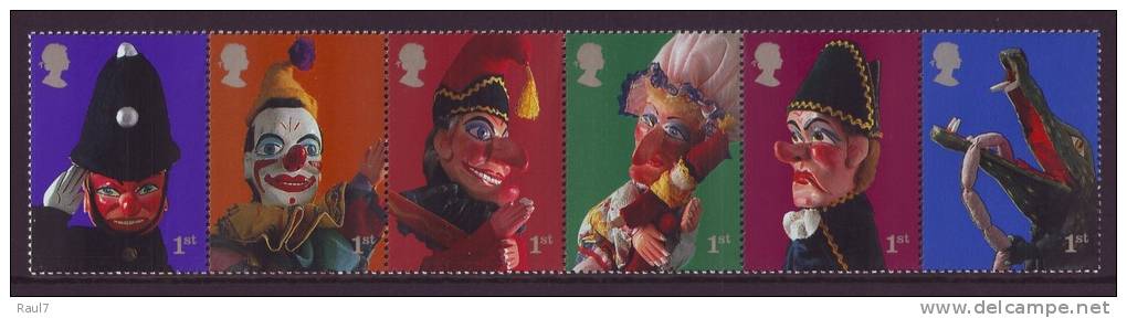 GRAND-BRETAGNE 2001 - Théatre De Marionettes - 6v Neufs// Mnh - Unused Stamps