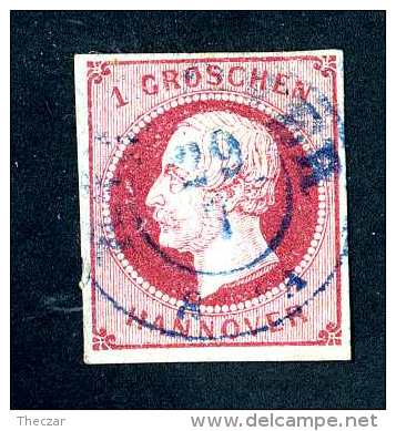 4725A  Hannover 1859  Michel #14a  Used   Offers Welcome! - Hanovre