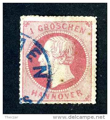 4726A  Hannover 1864  Michel #23y  Used   Offers Welcome! - Hanovre