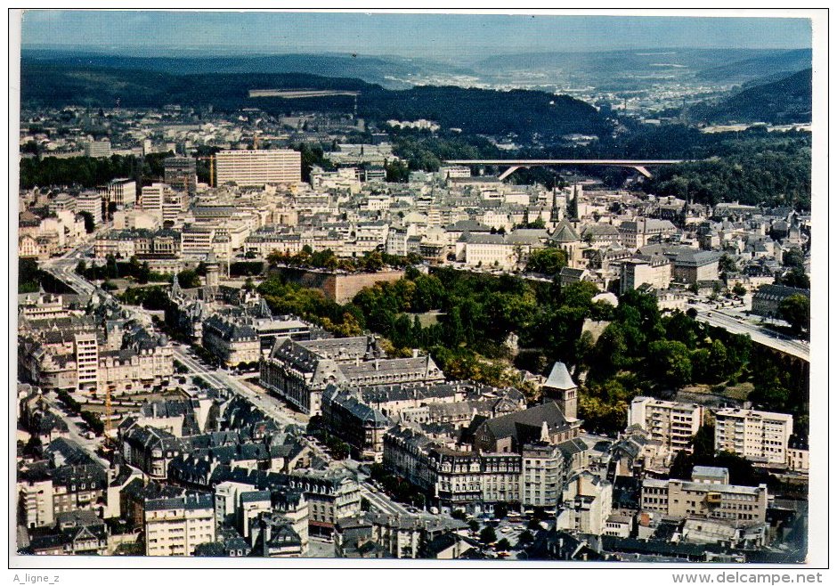 REF 168 : CPSM LUXEMBOURG Vue Aérienne - Autres & Non Classés