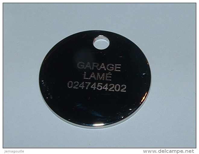 Jeton De Caddies - Garage Lamé - 37190 AZAY LE RIDEAU - Agent Renault - Trolley Token/Shopping Trolley Chip