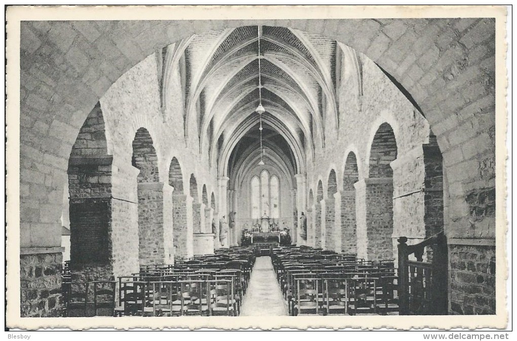 KORTESSEM BINNENZICHT DER KERK INTERIEUR DE L´EGLISE (UITG VAN GUTSENHOVEN-HUYGEN - Kortessem