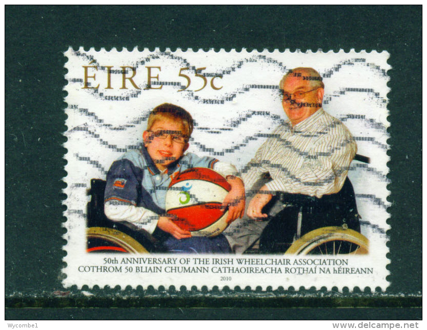 IRELAND - 2010  Wheelchair Association  55c  Used As Scan - Oblitérés