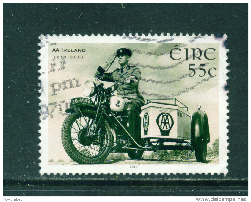 IRELAND - 2010  AA Motorcycle Patrolman  55c  Used As Scan - Usados