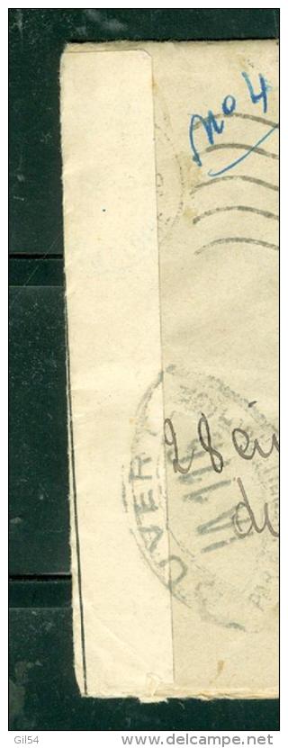 Yvert N° 368 Affranchissant Une Lette  Censurée ( Ouverture Par L'autorité Militaire En Novembre 1939 - LO34716 - 1932-39 Vrede