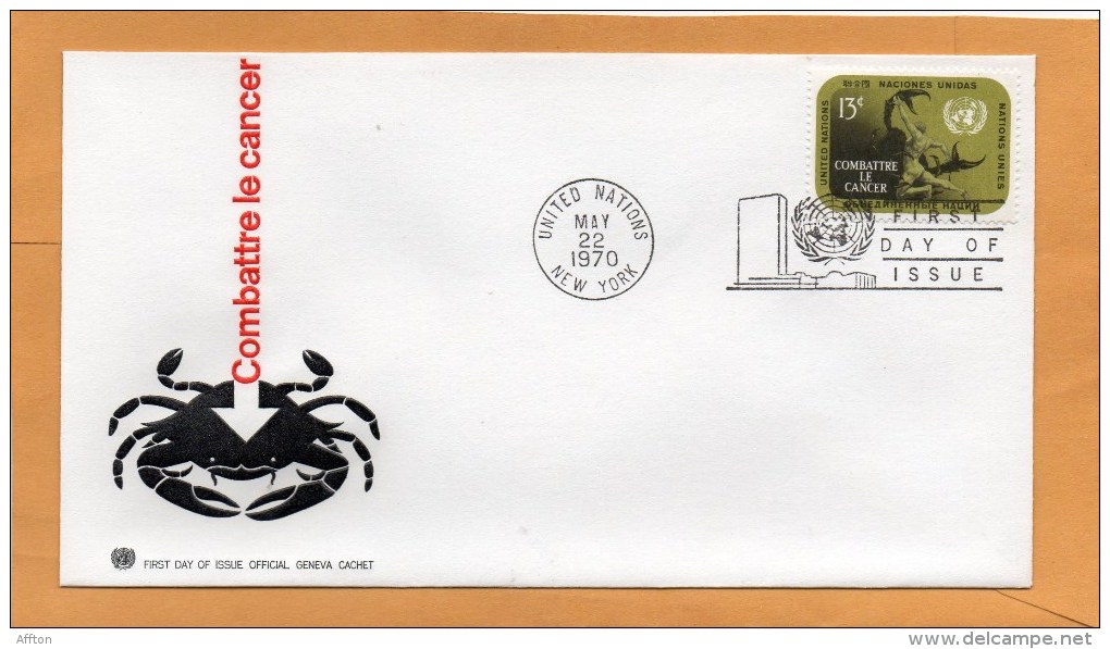 United Nations New York 1970 FDC - FDC