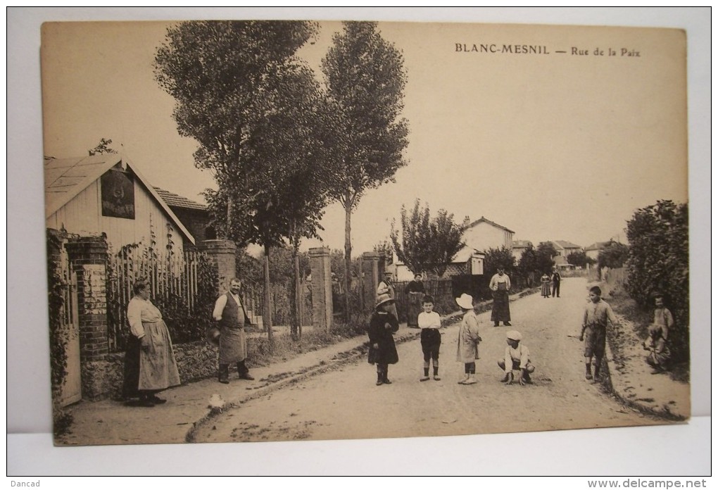 BLANC-MESNIL  ---Rue De La Paix - Le Blanc-Mesnil