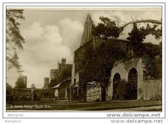 HASTINGS TBattle Abbey - South Side Y - Real Photo   New Vintage Card - Hastings