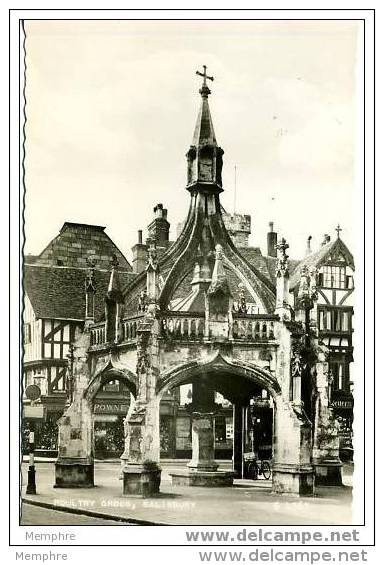 SALISBURY  - Poultry Cross-  Real Photo Vintage Card  Mint - Salisbury