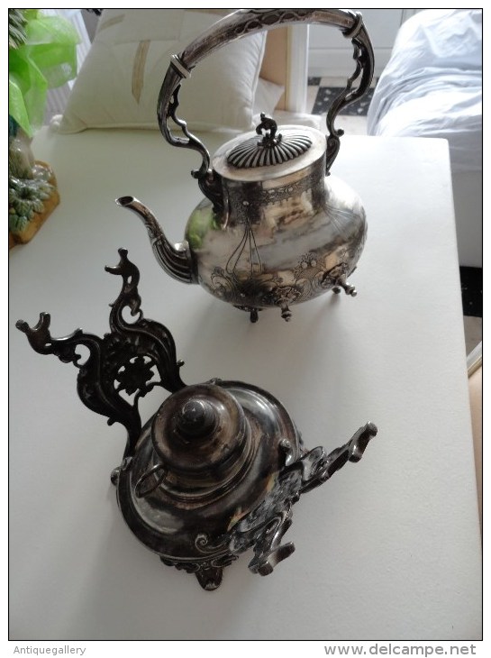 RARE :  SAMOVAR / BOUILLOIRE  DU XIXème    ( ARMAND FRENAIS )  !! - Argenteria