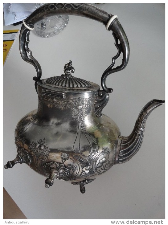 RARE :  SAMOVAR / BOUILLOIRE  DU XIXème    ( ARMAND FRENAIS )  !! - Argenteria