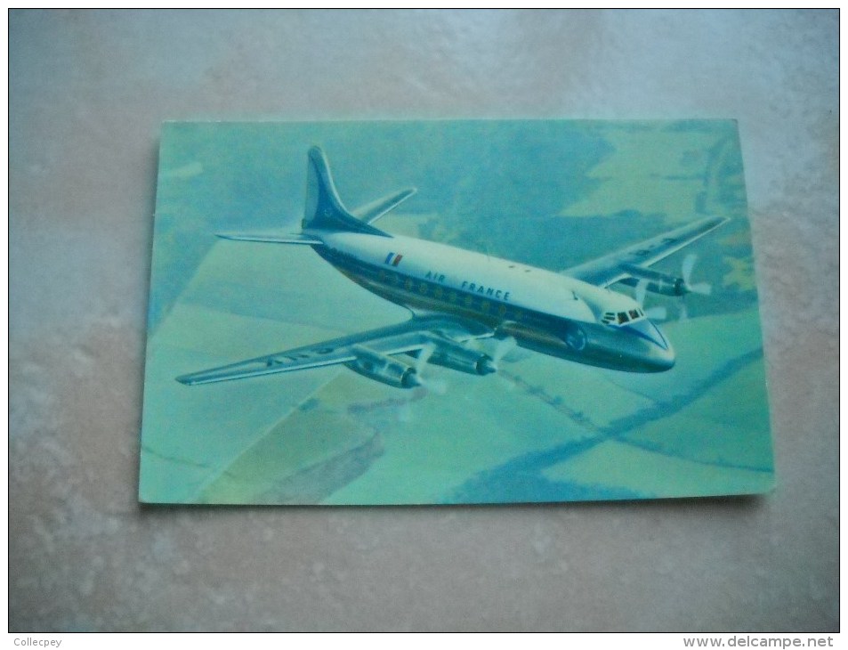 CPSM Avion Air France Vickers Viscount - Sonstige & Ohne Zuordnung