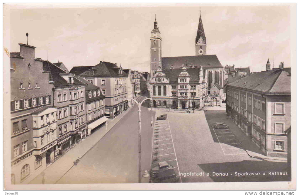 INGOLSTADT A DONAU SPARKASSE U RATHAUS - Ingolstadt