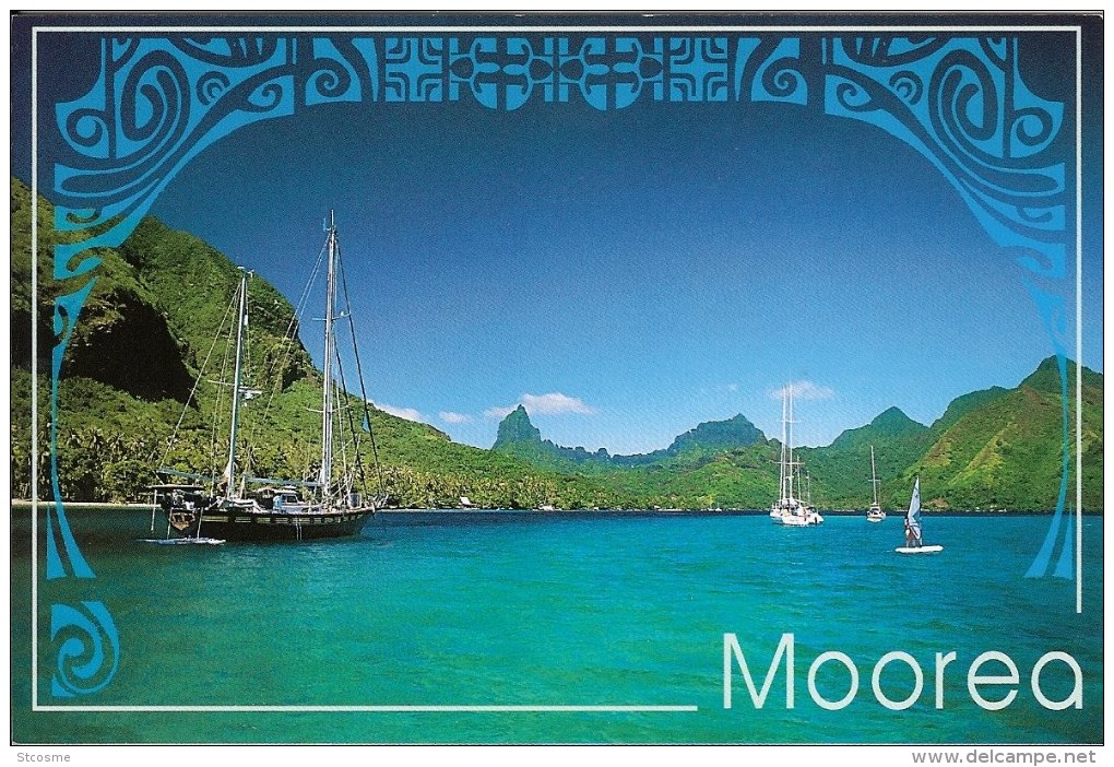 Entier / Stationery / PSC - Polynésie Française - Carte ACEP N°27 - état Neuf - Iles De La Société - Moorea - Entiers Postaux