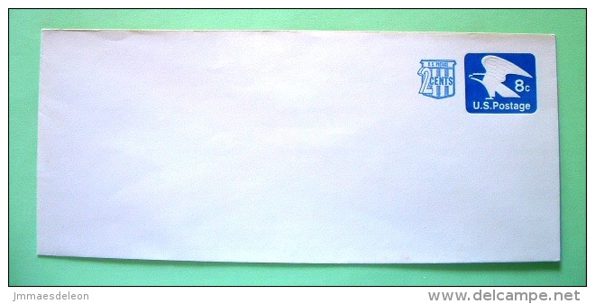 USA 1971 Stationery Stamped Cover - 8c + 2c Air Mail - Eagle - Unused - 1961-80