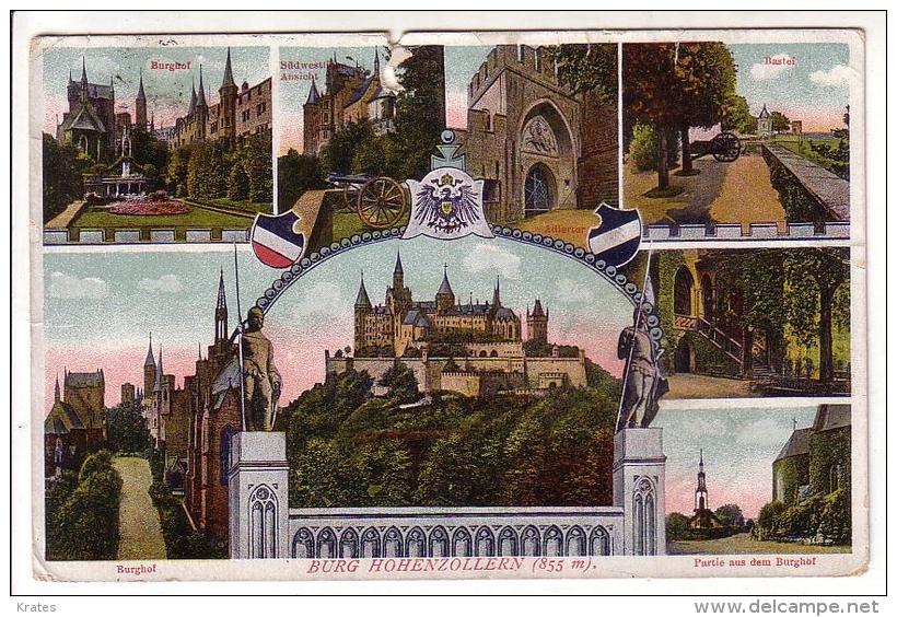 Postcard - Burg Hohenzollern   (13526) - Hechingen