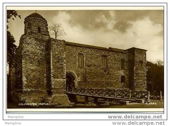 COLCHESTER  Castle  Vintage Card  Mint  Real Photo - Colchester