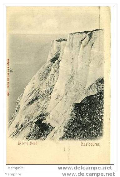 EASTBOURNE Beachy Head  - Undivided Back - Vintage Card  Mint - Eastbourne