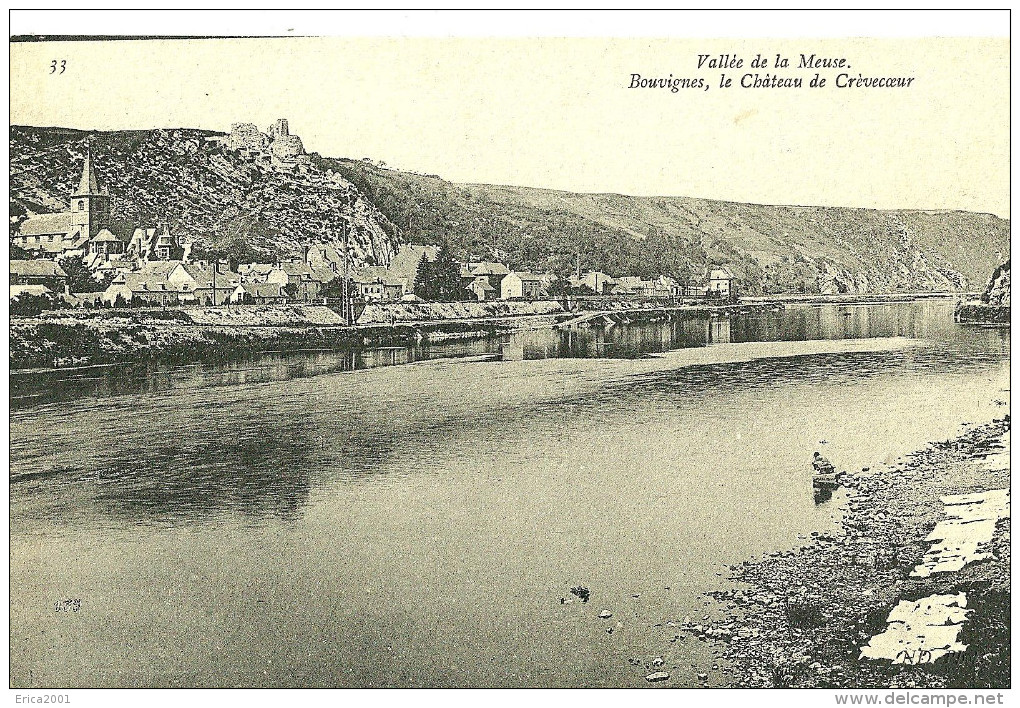 Autres. Bouvignes. La Ville De Bouvignes.  Et Le Chateau De Crevecoeur. - Autres & Non Classés