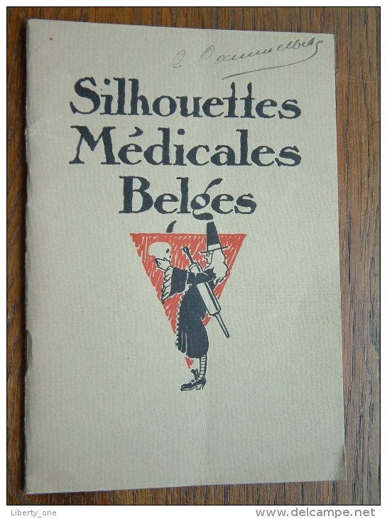 SILHOUETTES MéDICALES BELGES Première Série - COURRIER Médico-Pharmaceutique 1928 ( Pour Détail Voir Photo Svp ) ! - Diplômes & Bulletins Scolaires