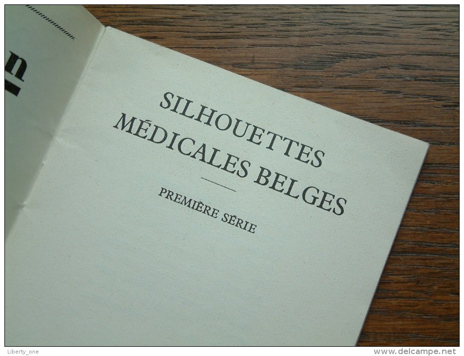 SILHOUETTES MéDICALES BELGES Première Série - COURRIER Médico-Pharmaceutique 1928 ( Pour Détail Voir Photo Svp ) ! - Diplômes & Bulletins Scolaires