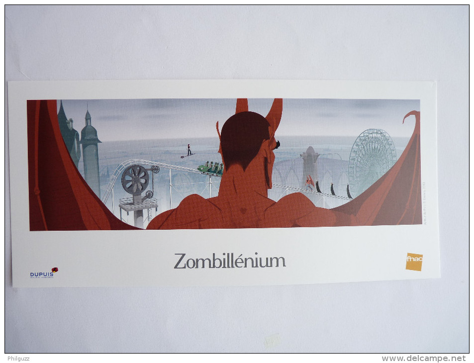 EX LIBRIS - ARTHUR DE PINS - ZOMBILLENIUM - DUPUIS 2013 - Illustrators D - F