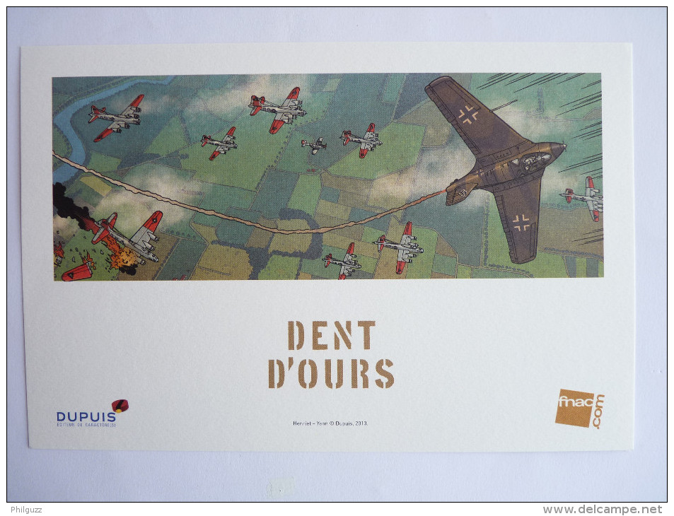 EX LIBRIS - HENRIET YANN - DENT D'OURS - DUPUIS 2013 (1) - Illustratori G - I