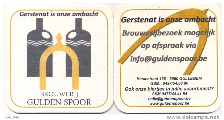 #D78-120 Viltje Brie. Gulden Spoor - Sous-bocks