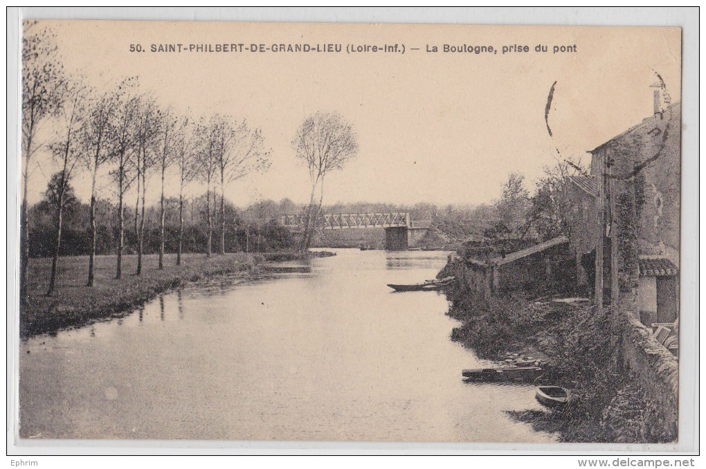 44 SAINT-PHILBERT-DE-GRAND-LIEU - La Boulogne, Prise Du Pont - Saint-Philbert-de-Grand-Lieu