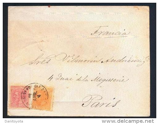 1889. A PARIS (FRANCIA) - Storia Postale