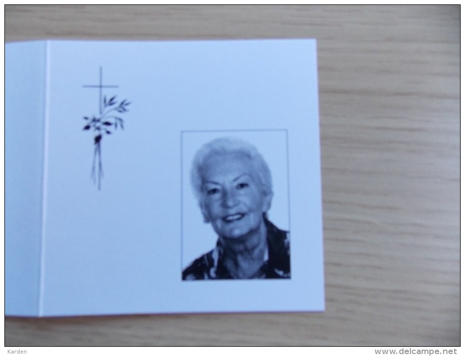 Doodsprentje Liliane Bultinck Ukkel 23/6/1932 Veurne 3/11/2004 ( Emiel Santy) - Religion & Esotérisme