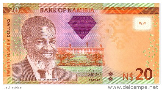 NAMIBIE  20 Namibia Dollars  Emission De 2011     ***** BILLET  NEUF ***** - Namibia