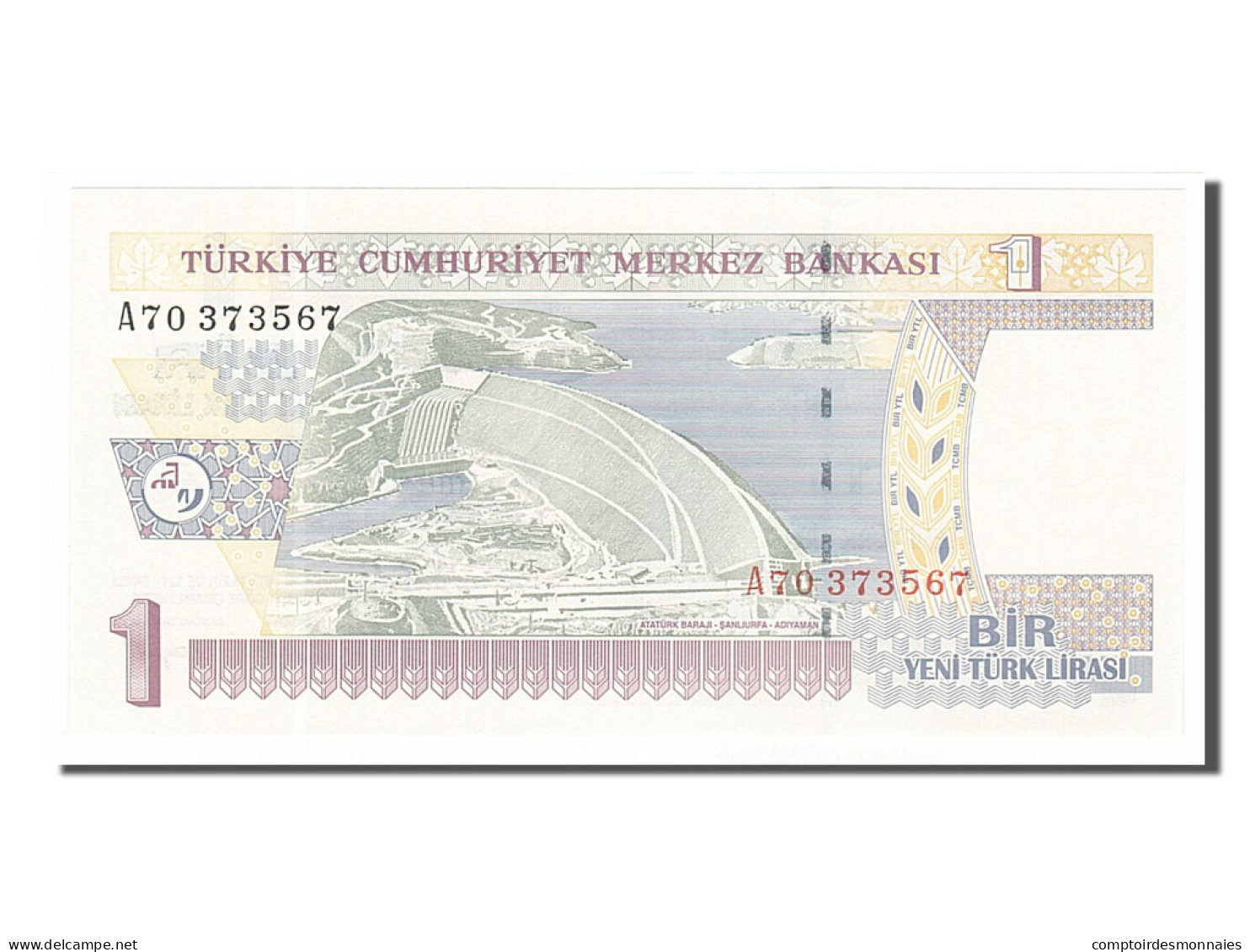 Billet, Turquie, 1 New Lira, 2005, NEUF - Turquie