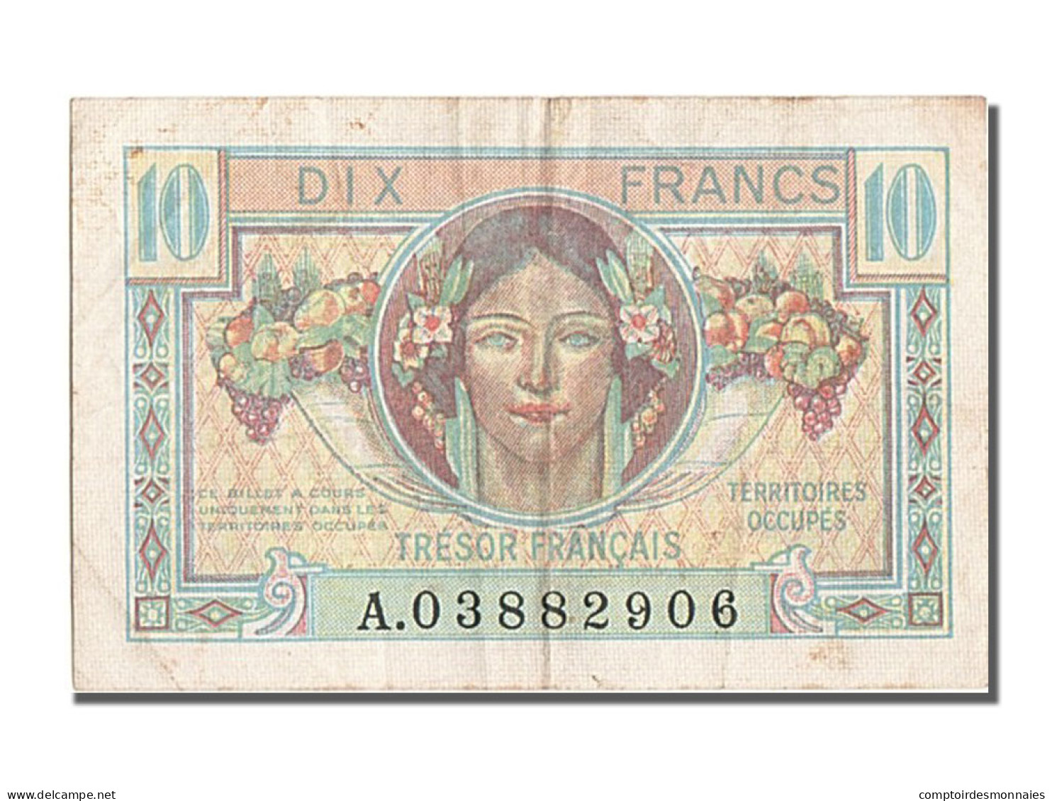 Billet, France, 50 Francs, 1947 French Treasury, 1947, TTB, Fayette:VF 30, KM:M8 - 1947 French Treasury