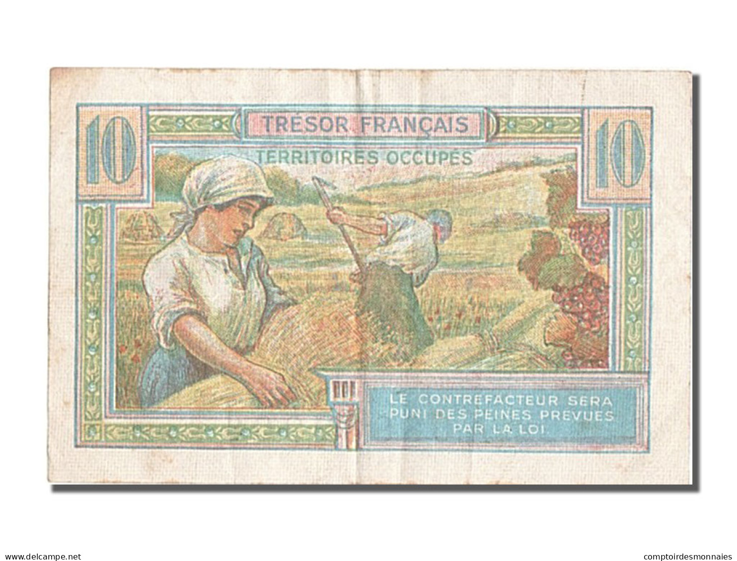 Billet, France, 50 Francs, 1947 French Treasury, 1947, TTB, Fayette:VF 30, KM:M8 - 1947 Staatskasse Frankreich