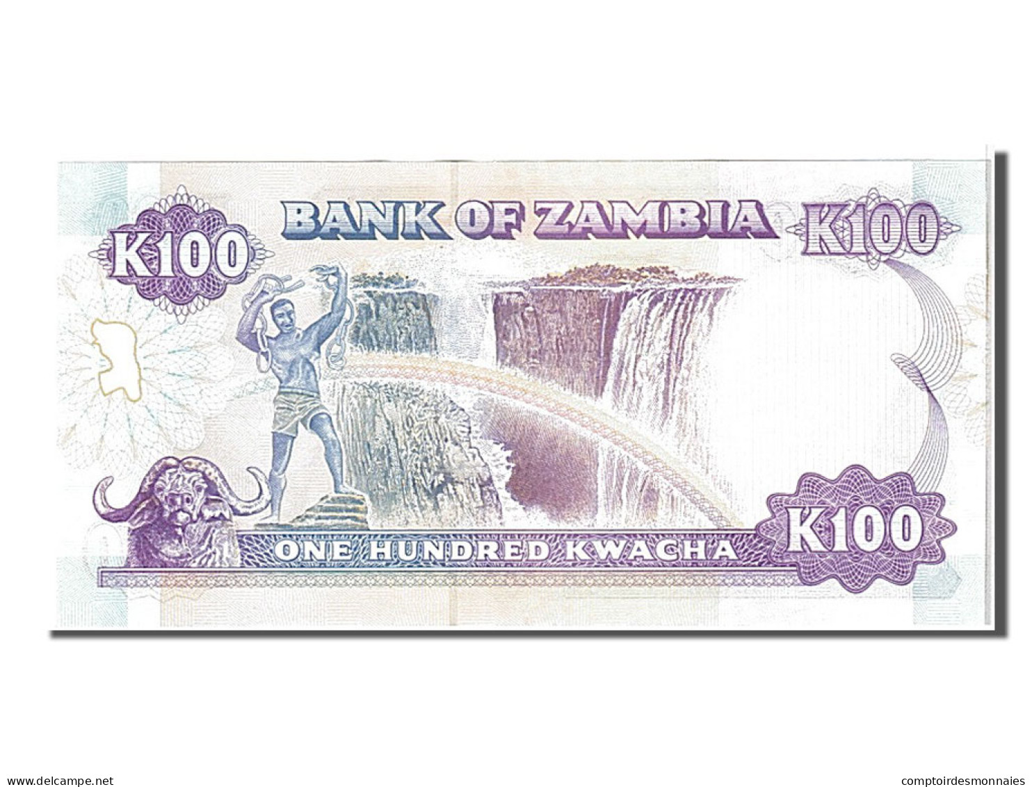 Billet, Zambie, 100 Kwacha, 1991, NEUF - Zambia