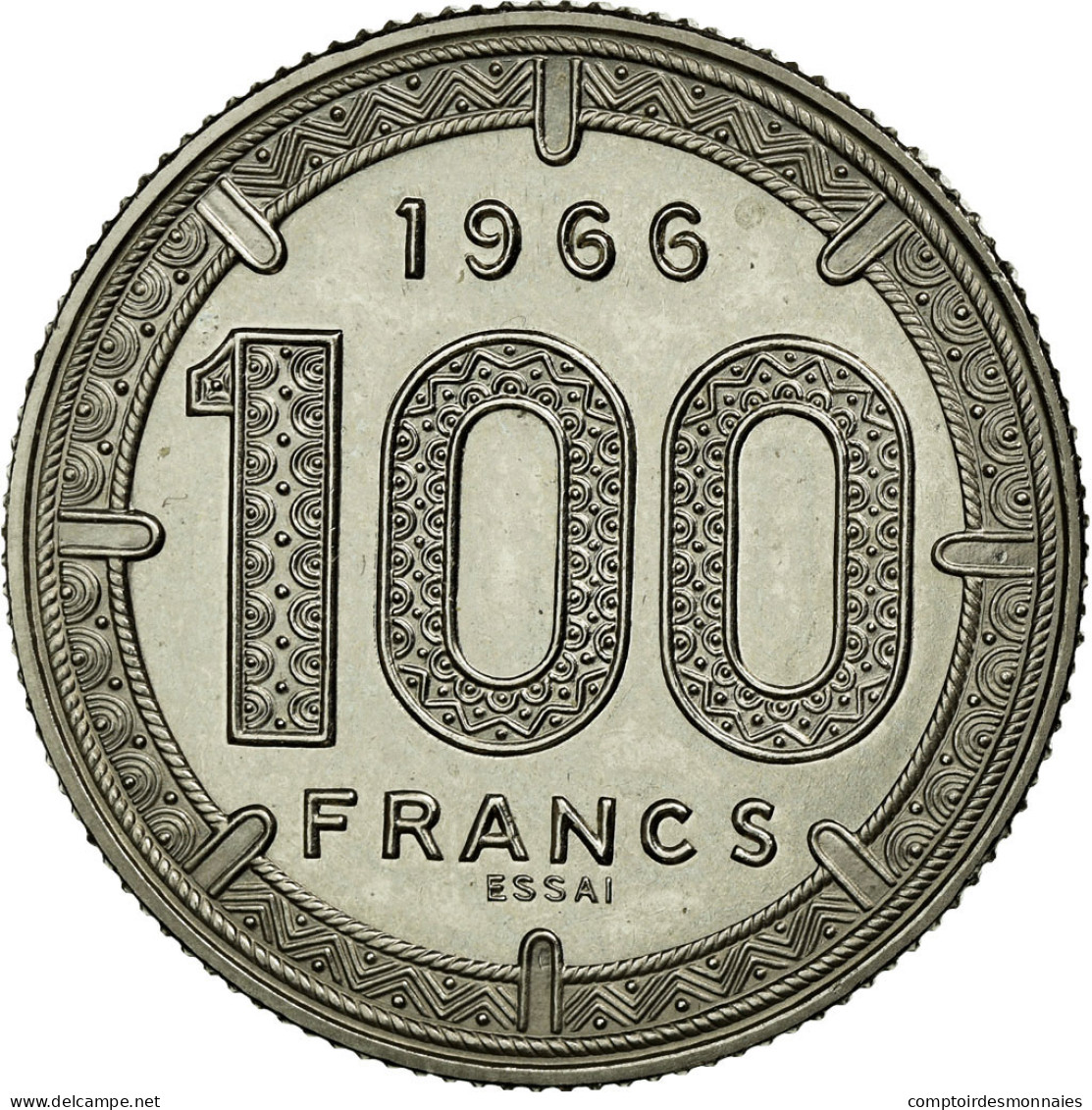 Monnaie, Cameroun, 100 Francs, 1966, Paris, SPL, Nickel, KM:E11 - Camerun