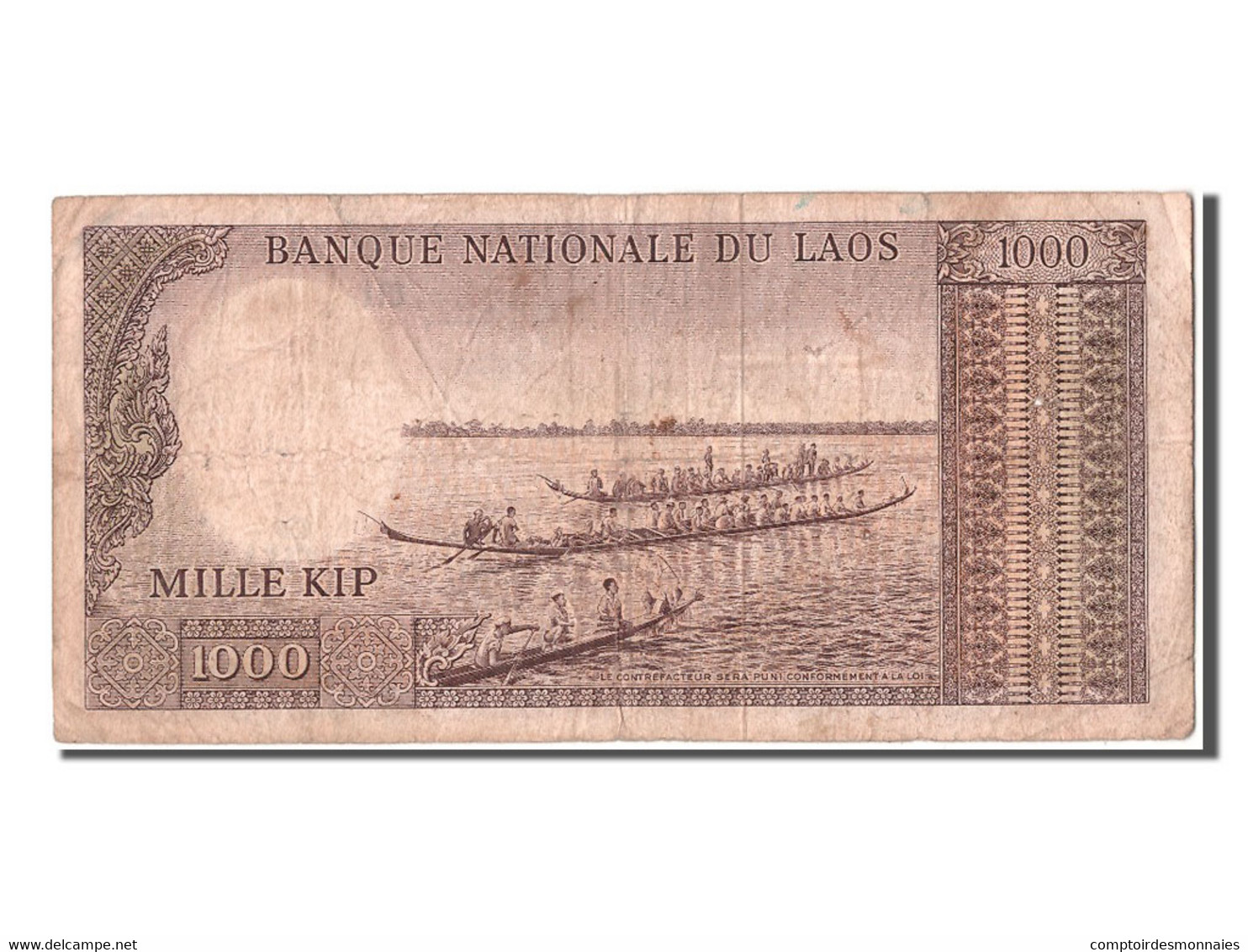 Billet, Lao, 1000 Kip, TB - Laos