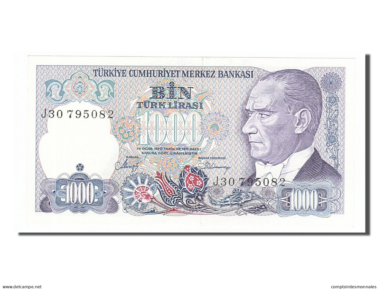 Billet, Turquie, 1000 Lira, 1986, NEUF - Turquie