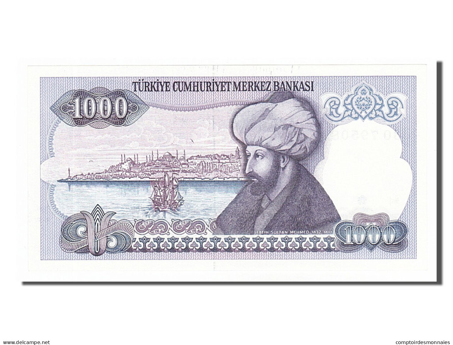 Billet, Turquie, 1000 Lira, 1986, NEUF - Turkey