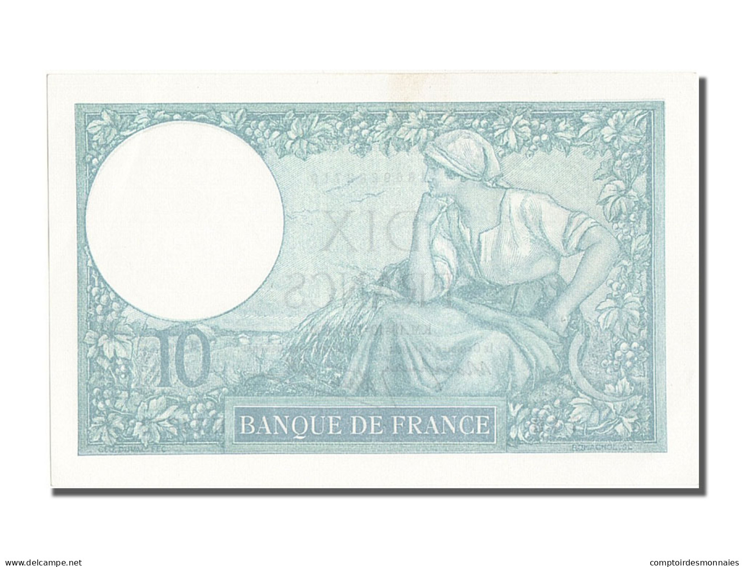 Billet, France, 10 Francs, 10 F 1916-1942 ''Minerve'', 1939, 1939-10-19, SPL - 10 F 1916-1942 ''Minerve''