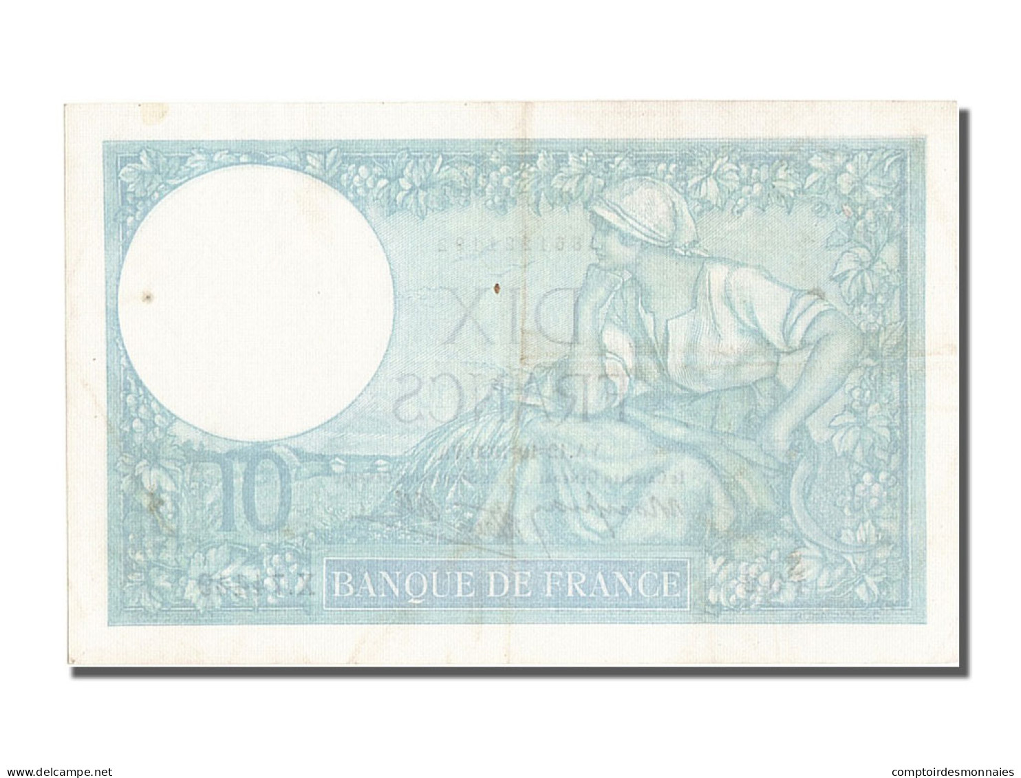 Billet, France, 10 Francs, 10 F 1916-1942 ''Minerve'', 1939, 1939-10-12, SUP+ - 10 F 1916-1942 ''Minerve''