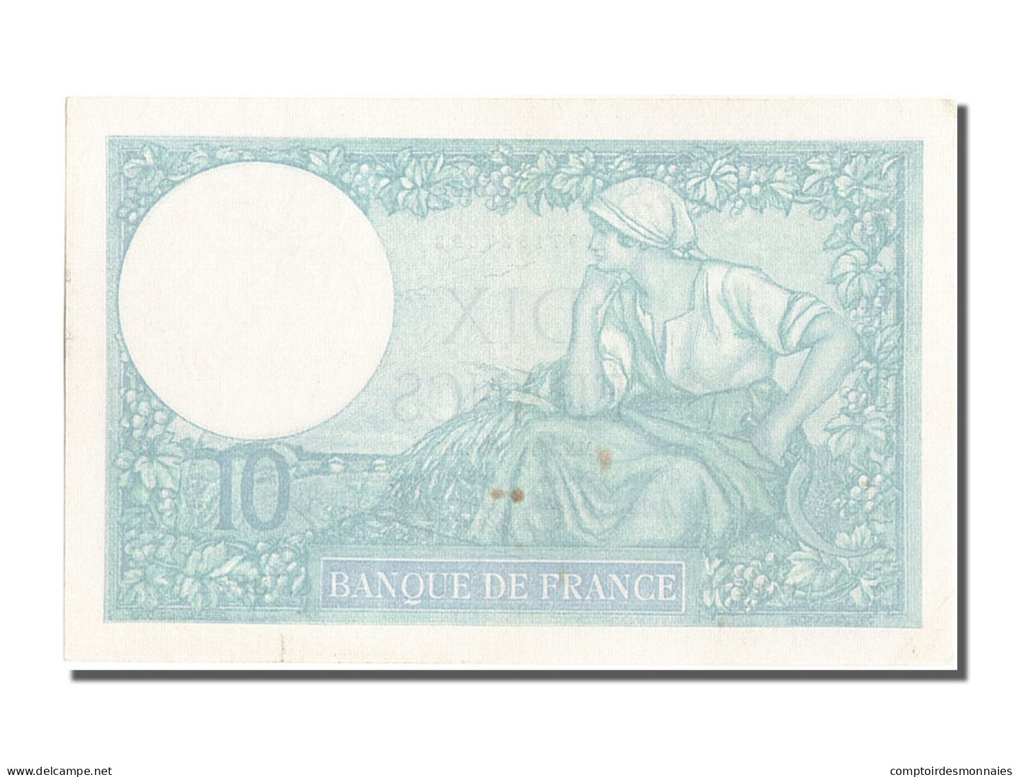 Billet, France, 10 Francs, 10 F 1916-1942 ''Minerve'', 1940, 1940-11-07, SUP+ - 10 F 1916-1942 ''Minerve''