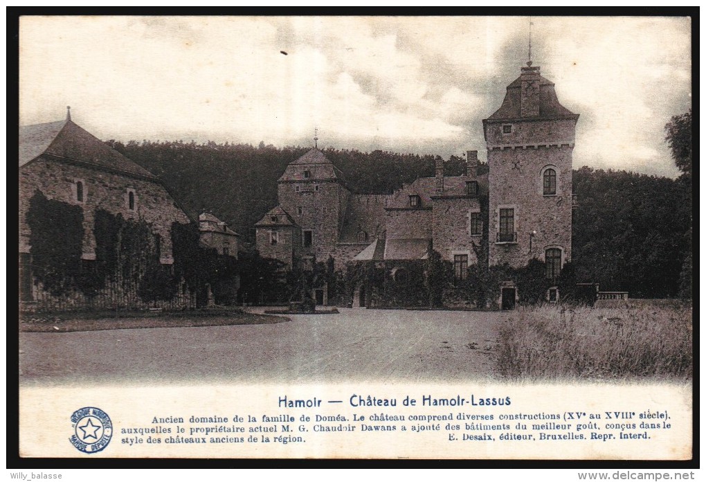 HAMOIR - Château De Hamoir Lassus - Belgique Historique   // - Hamoir