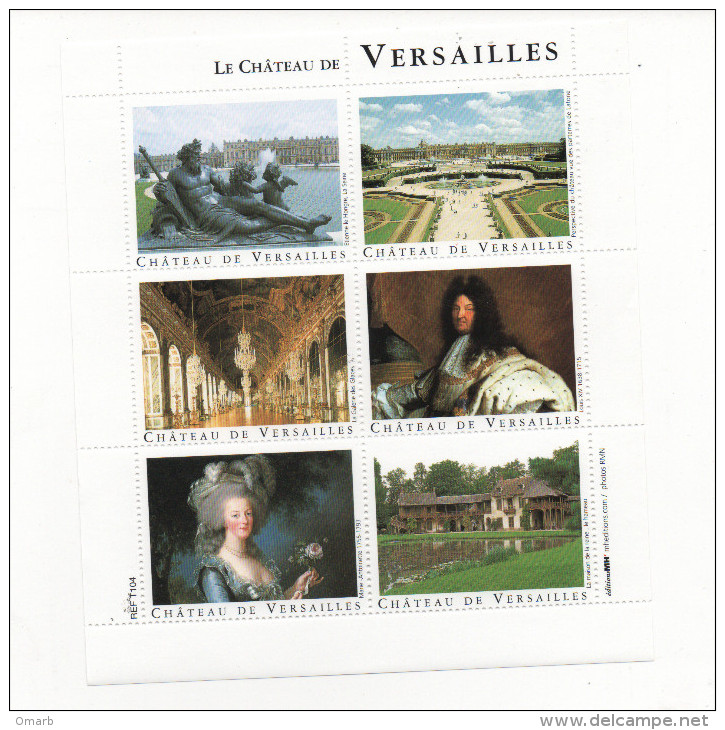 Fra519 Erinnofili Chateau Versailles, Reine Regina, Hameau, Galerie Glaces, Roi, Re Luigi, Seine, Parterres, Latone - Cinderellas