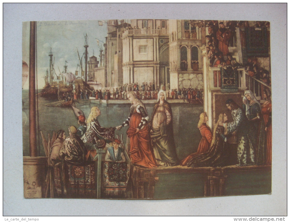 Calendario "Lorenzo Rubelli Stoffe D'arte Per L'arredamento - Venezia 1941" Particolare Vittore Carpaccio - Formato Grande : 1921-40