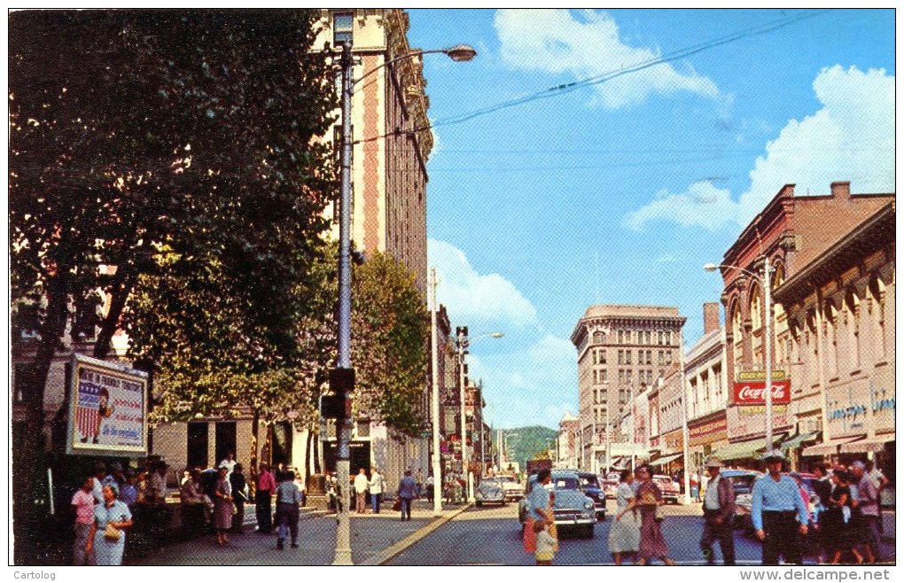 Street Scene, Clarksburg, West Virginia - Clarksburg