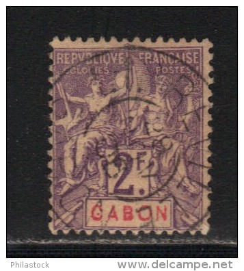 GABON N° 40 Obl. Signé Céres - Usati