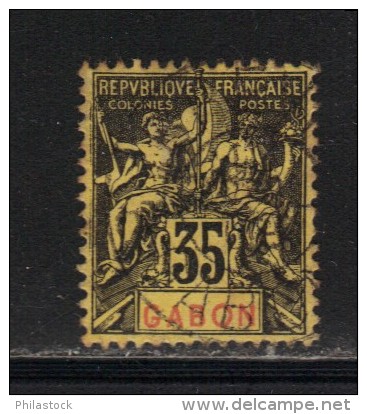 GABON N° 25 Obl. - Used Stamps