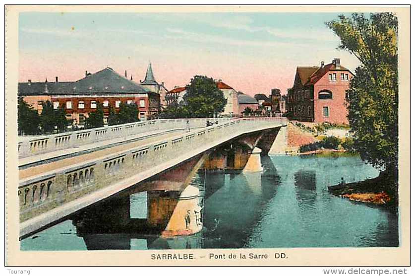 Fev14 402: Sarralbe  -  Pont De La Sarre - Sarralbe